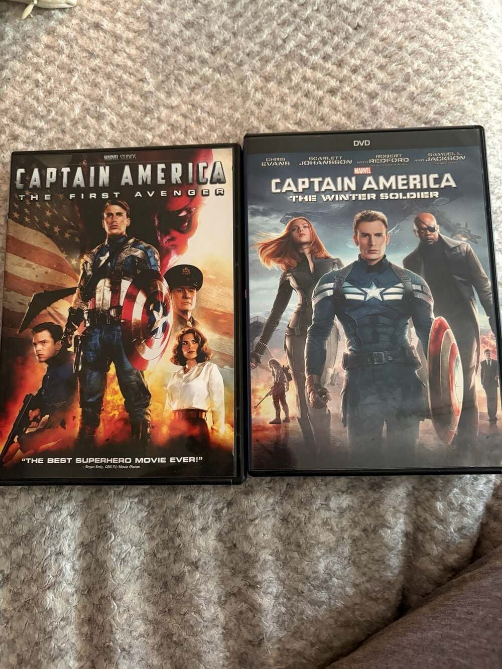 Captain America 2-Movie Collection DVD The First Avenger And The Winter Soldier